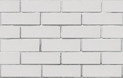 Картинка Кирпич - Клинкерный кирпич Кирпич клинкерный Вернамо  : М-300 размером 85x250x65. Цвет белый, производство ЛСР 