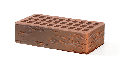 Картинка Кирпич - Облицовочный кирпич Облицовочный Одинарный : М-150 размером 120x250x65. Цвет красный, производство Воротынский кирпичный завод 